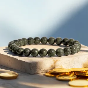 Money Magnet Pyrite Natural Stone Bracelet